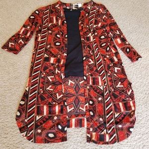 H&M Multi-Print Kimono Cardigan